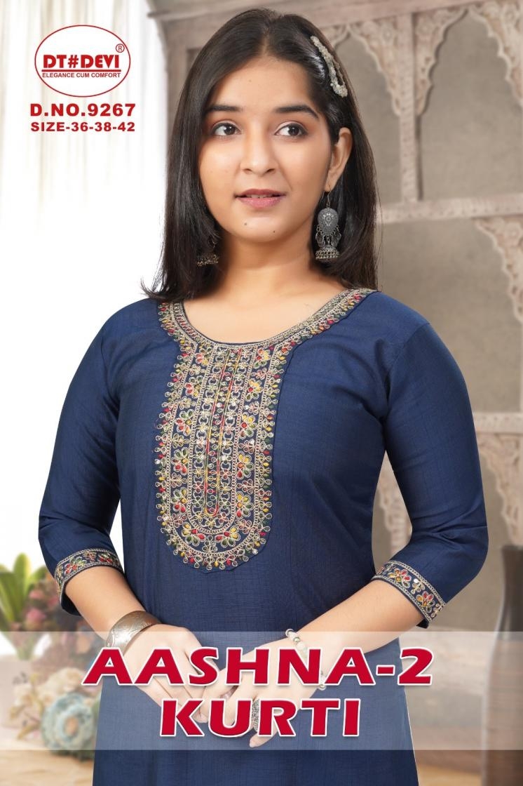 dt devi aashna vol 2 9267 vetican readymade combo set kids long kurtis in wholesale surat