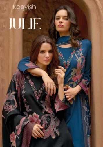 kaavish julie series 1911 to 1914 elegant style viscose pashmina salwar kameez in wholesale surat