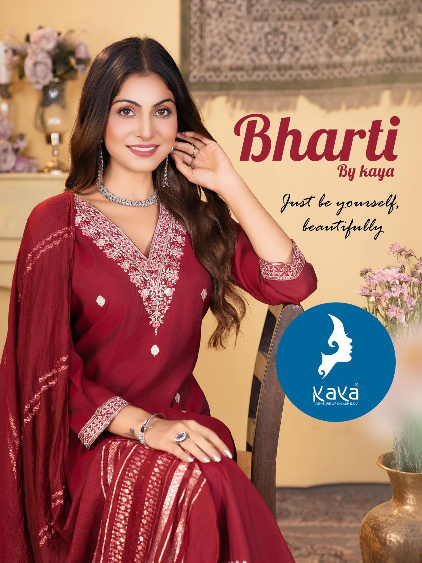 kaya bharti series 01 to 06 roman silk readymade plus size suit in wholesale surat