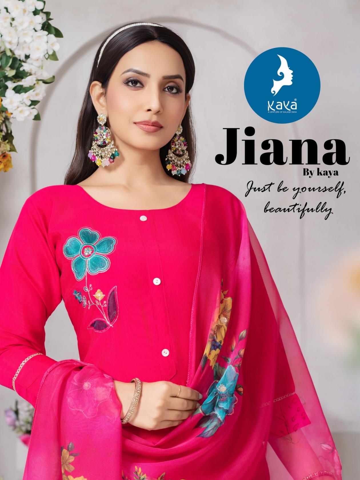 kaya jiana series 01 to 06 roman hit design fancy readymade salwar kameez in wholesale surat