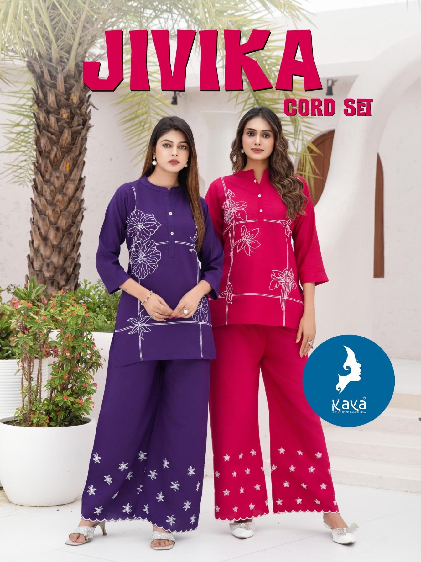 kaya jivika series 01 to 06 vertican readymade pretty co-ord set in wholesale suart