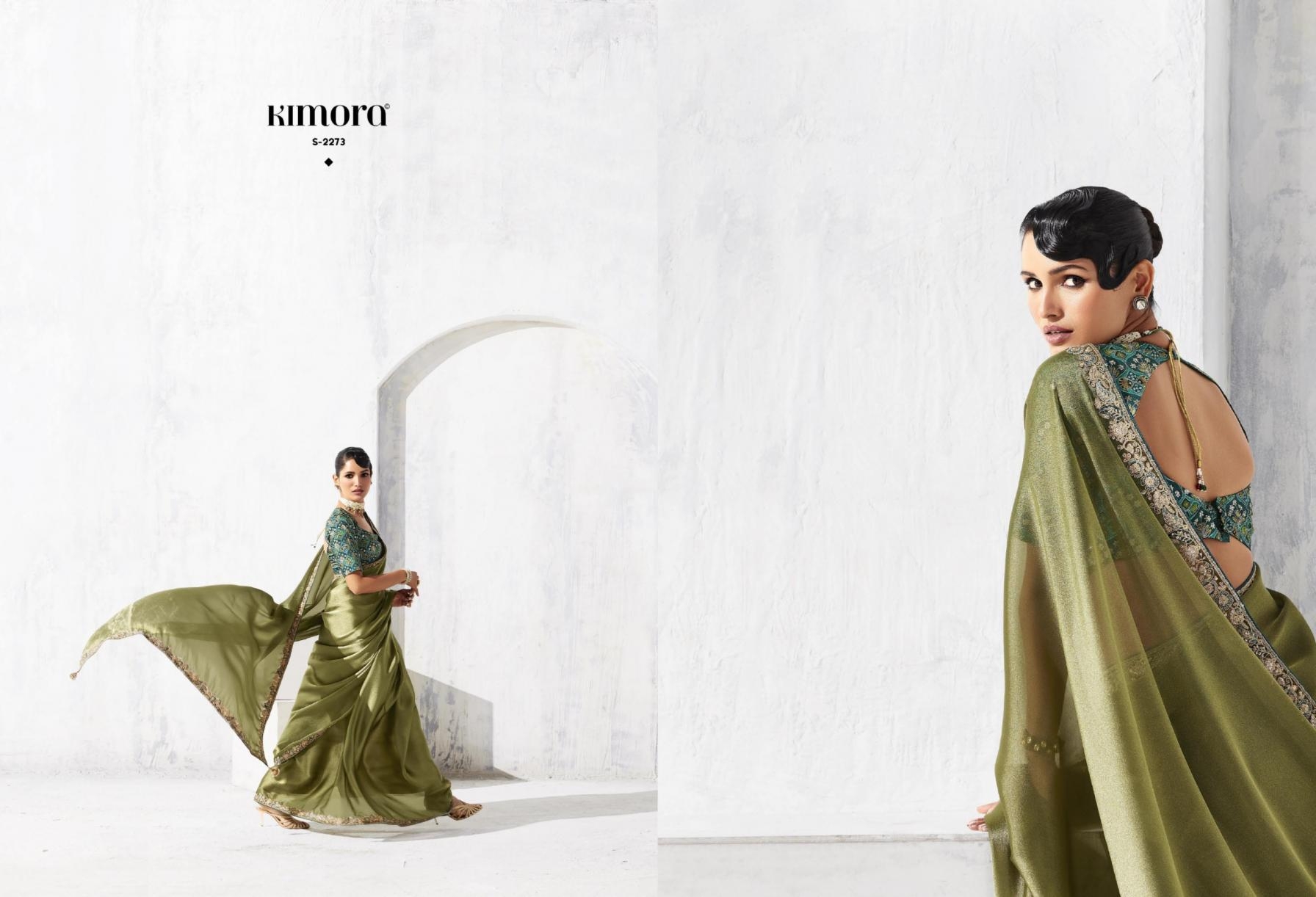 kimora lashkara series 2271 to 2277 glass tissue organza traditional sarees perfect for festivals