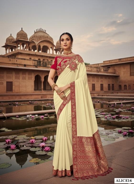 mahotsav mohmanthan alice series 09 to 15 luxurious silk sarees in wholesale surat