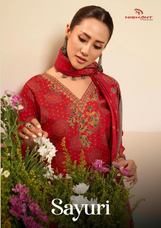 nishant fashion sayuri series 113001 to 113008 modal silk salwar kameez in wholesale surat