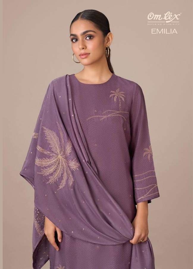 Omtex Emilia 8671 rubina silk Fancy Ladies salwar kameez in wholesale surat