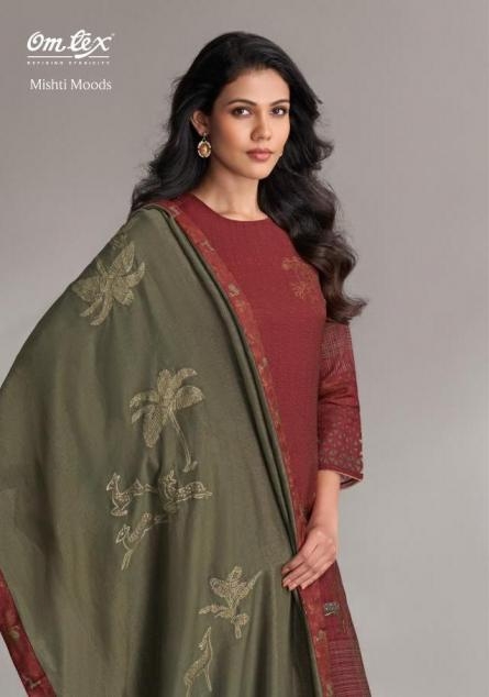 omtex mishti series 7761A to 7761D moods aurum silk hit design salwar kameez in wholesale surat