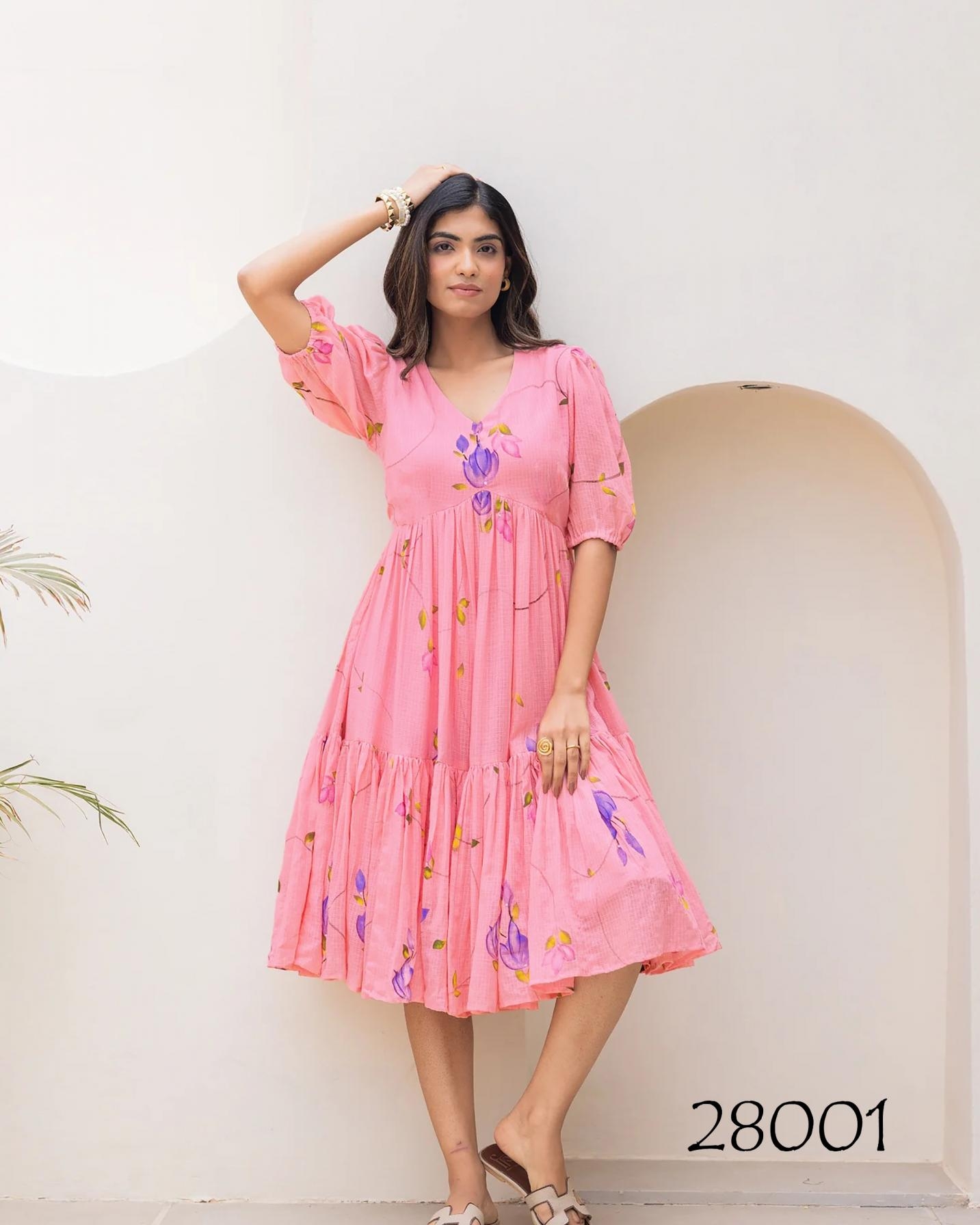pr lucaya vol 28 series 28001 to 28006 colour addition kota checks readymade big size fancy short kurti in wholesale surat