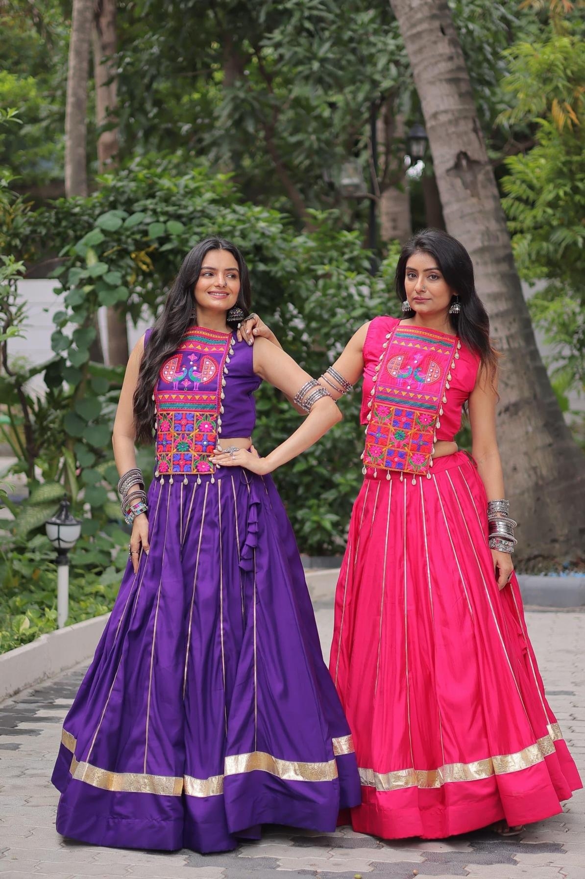 pr lw 7141 readymade roman navratri lehenga choli in wholeslae surat