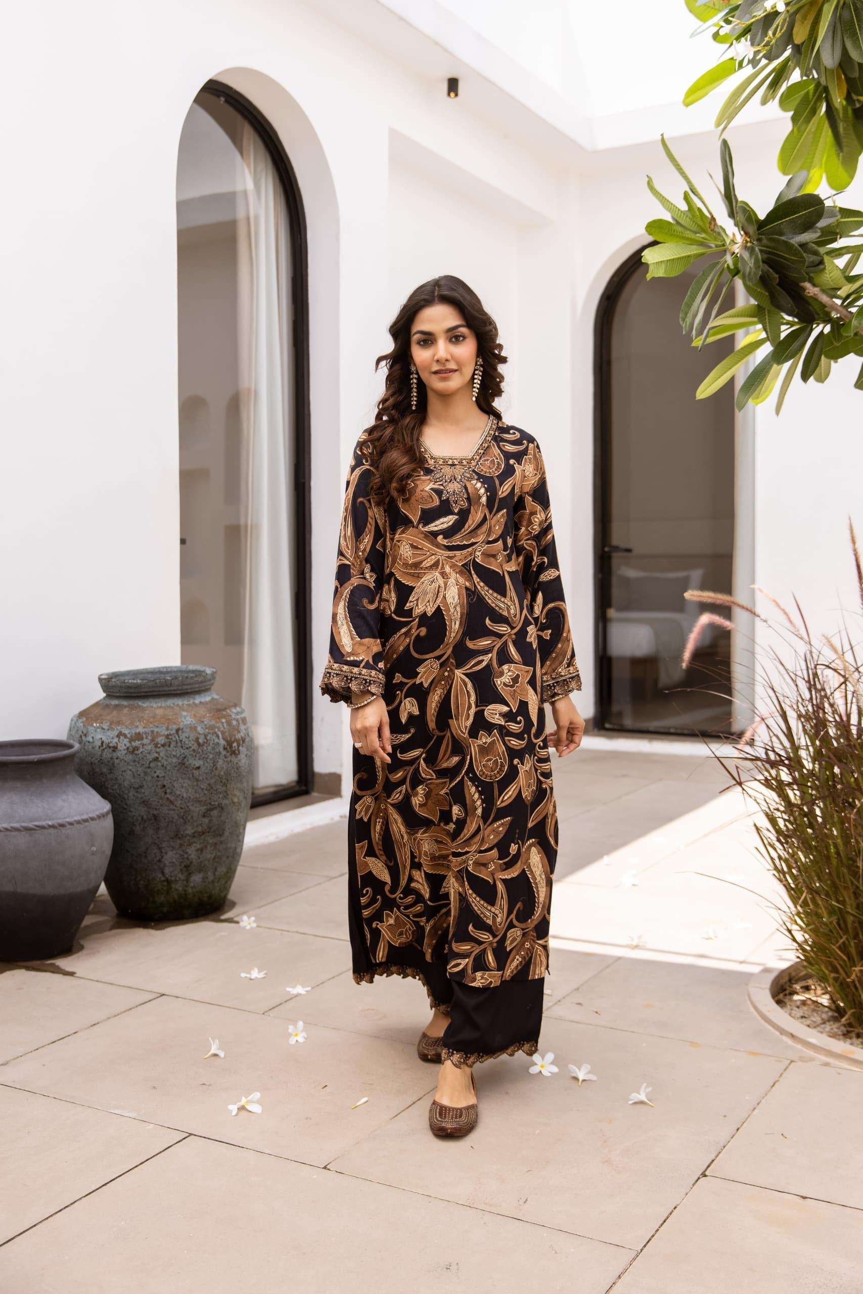 pr modern german rayon readymade stylish look combo co-ord set i  wholesale surat