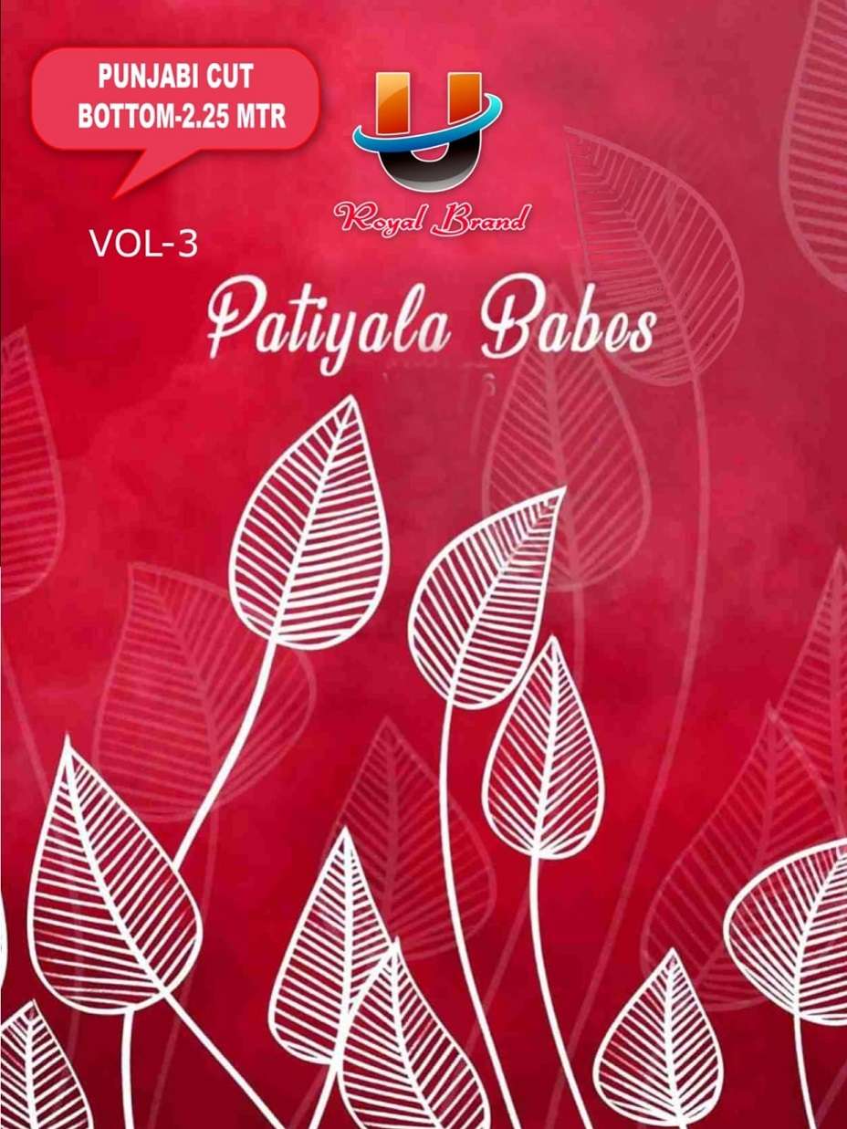 Royal Patiyala Bebs Vol-3 Soft Cotton Printed salwar kameez in wholesale surat