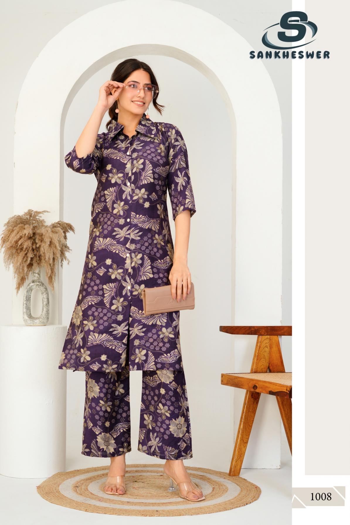 sankheswer kitkat vol 1 series 1001 to 1008 vertican fancy trendy readymade coord set in wholesale surat