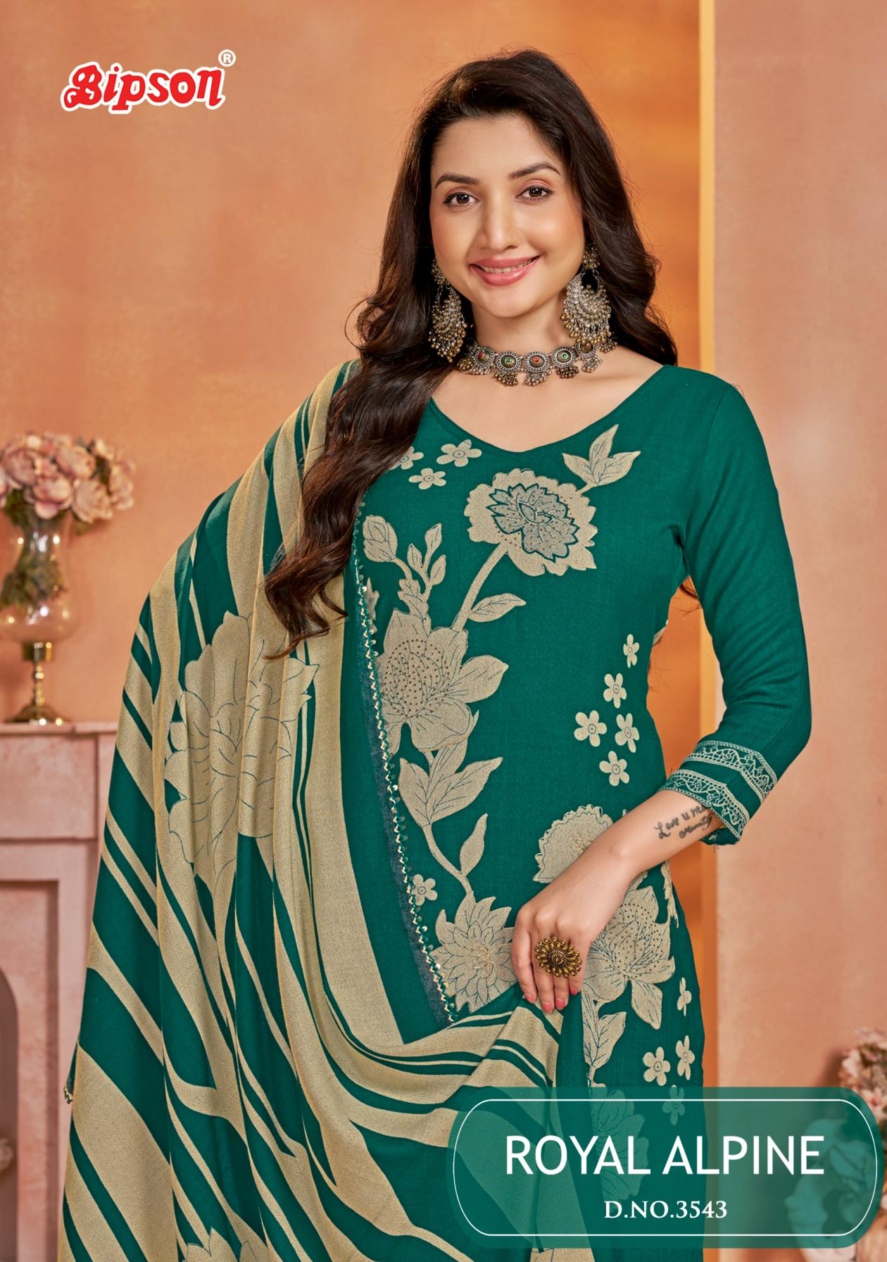 bipson prints royal alpine 3543 viscose alpine unique salwar kameez in wholesale surat