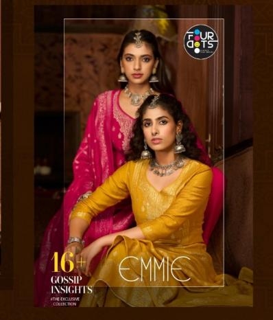 fourdots emmie series 4031 to 4034 viscose pashmina jacquard winter suit in wholesale surat