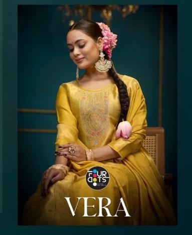 fourdots vera series 1881 to 1884 hit design viscose silk jacquard salwar kameez in wholesale surat