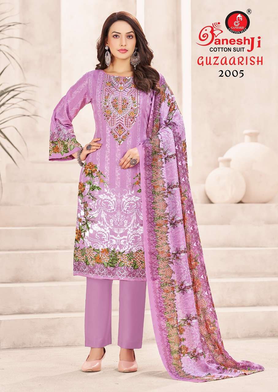 Ganeshji Guzaarish Vol-2 series 2001 to 2008 Cotton Printed karachi style salwar kameez in wholesale surat