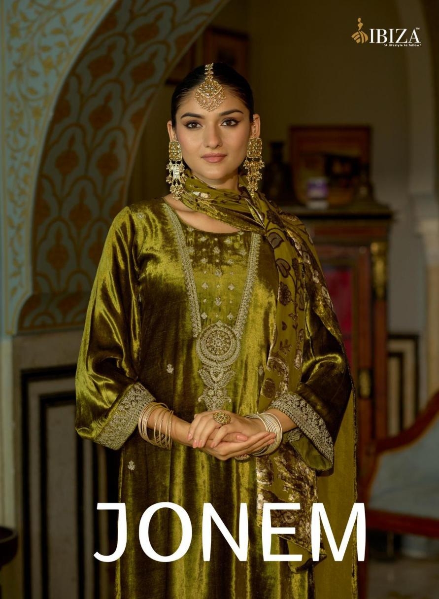 ibiza jonem series 18771 to 18774 viscose velvet winter advanced salwar kameez in wholesale surat