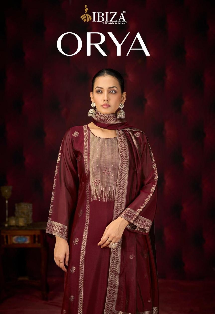 ibiza orya series 2721 to 2724 hit design banglory silk jacquard salwar kameez in wholesale surat