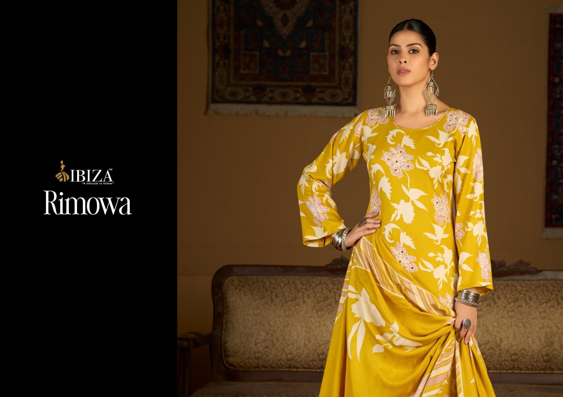ibiza rimowa series 2821 to 2824 viscose pashmina pretty look salwar kameez in wholesale surat