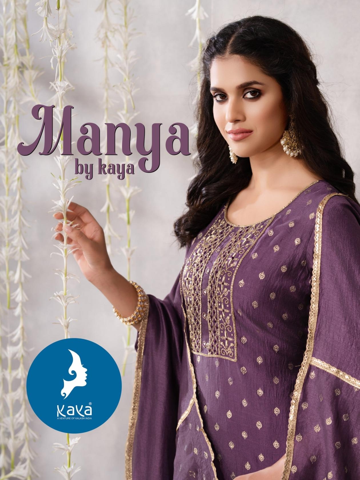 kaya manya series 01 to 06 vichitra foil print fully stitch suit in wholesale surat