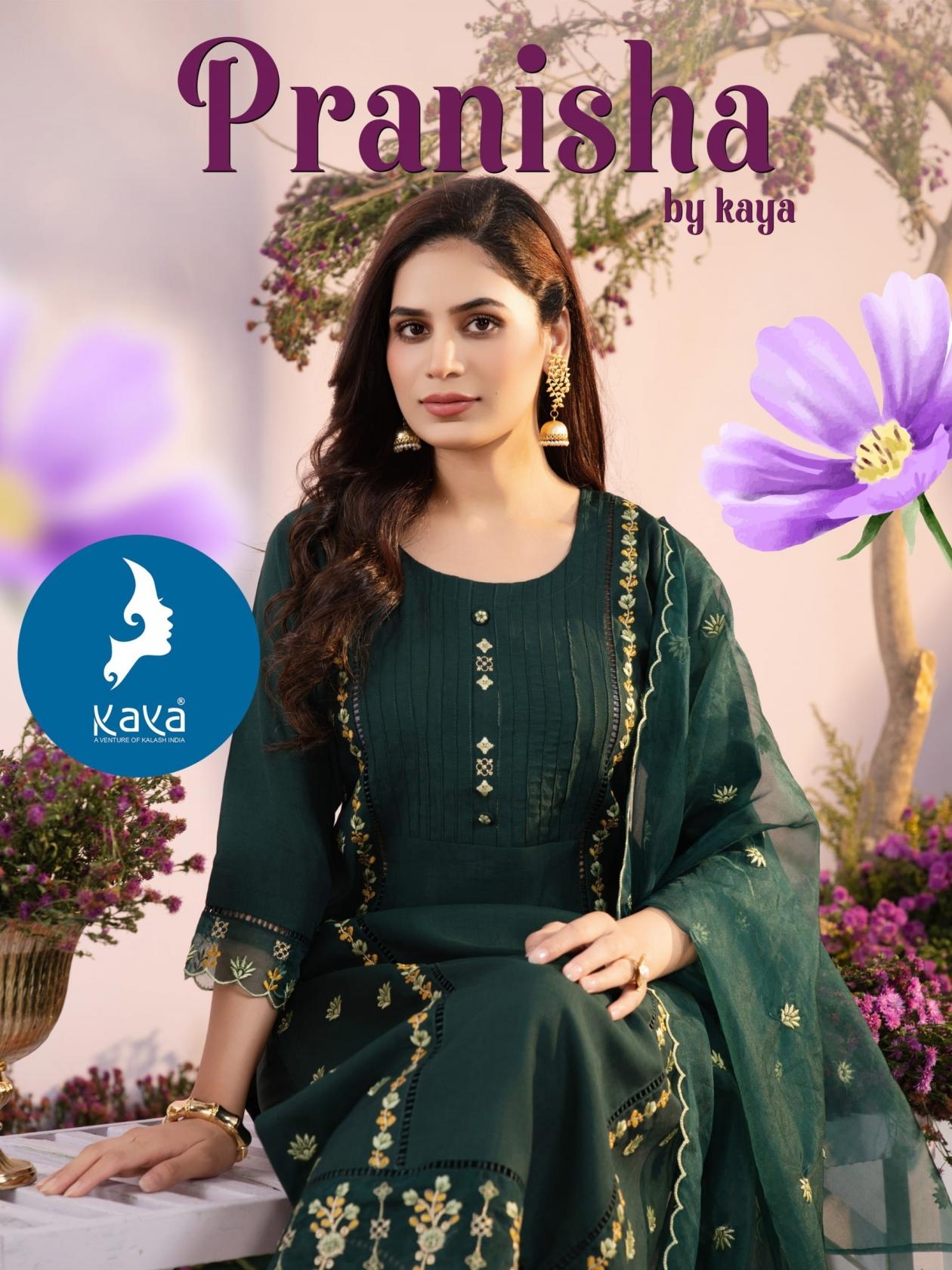 kaya pranisha series 01 to 06 vertican readymade unique suit in wholesale surat