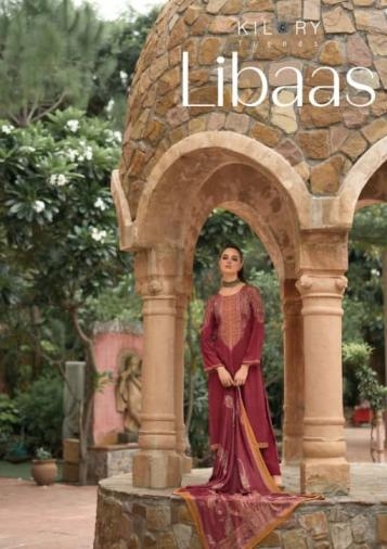 kilory trends libaas series 1911 to 1916 viscose pashmina winter special salwar kameez in wholesale surat
