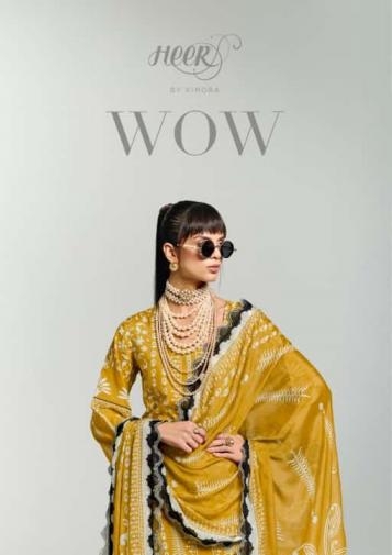 kimora heer wow vol 226 series 9821 to 9826 pretty look muslin salwar kameez in wholesale surat
