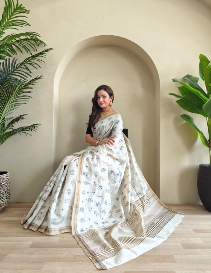 pr saheli hit design loom tussar sarees in wholesale surat