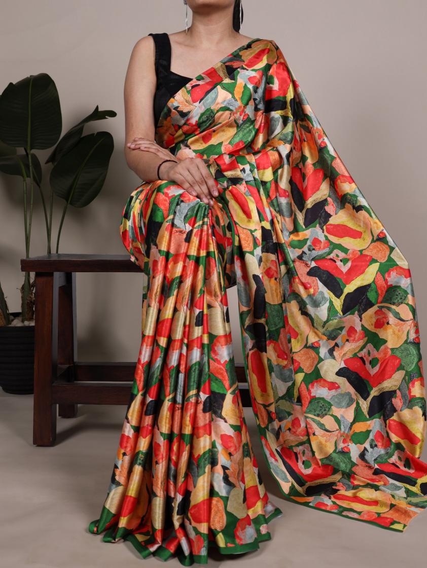 pr ynf7027 hit design satin silk exclusive sarees in wholesale surat