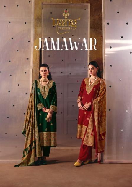 rang fashion jamawar series 1001 to 1006 pashmina weave hit design salwar kameez in wholesale surat