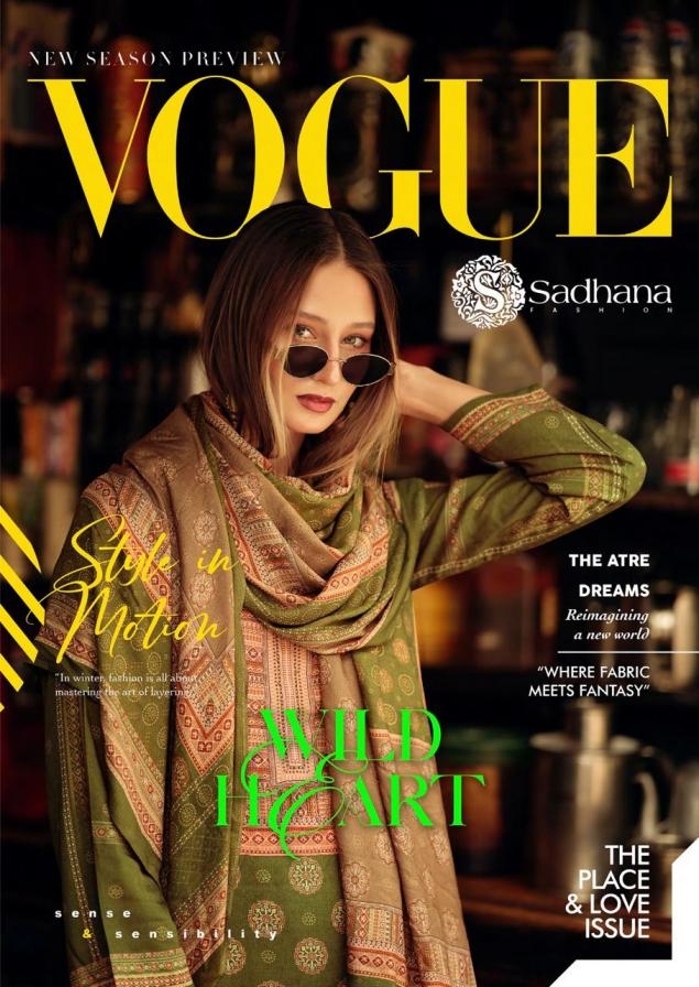 sadhana fashion wild heart series 11488 to 11493 viscose pashmina best design suits in wholesale surat