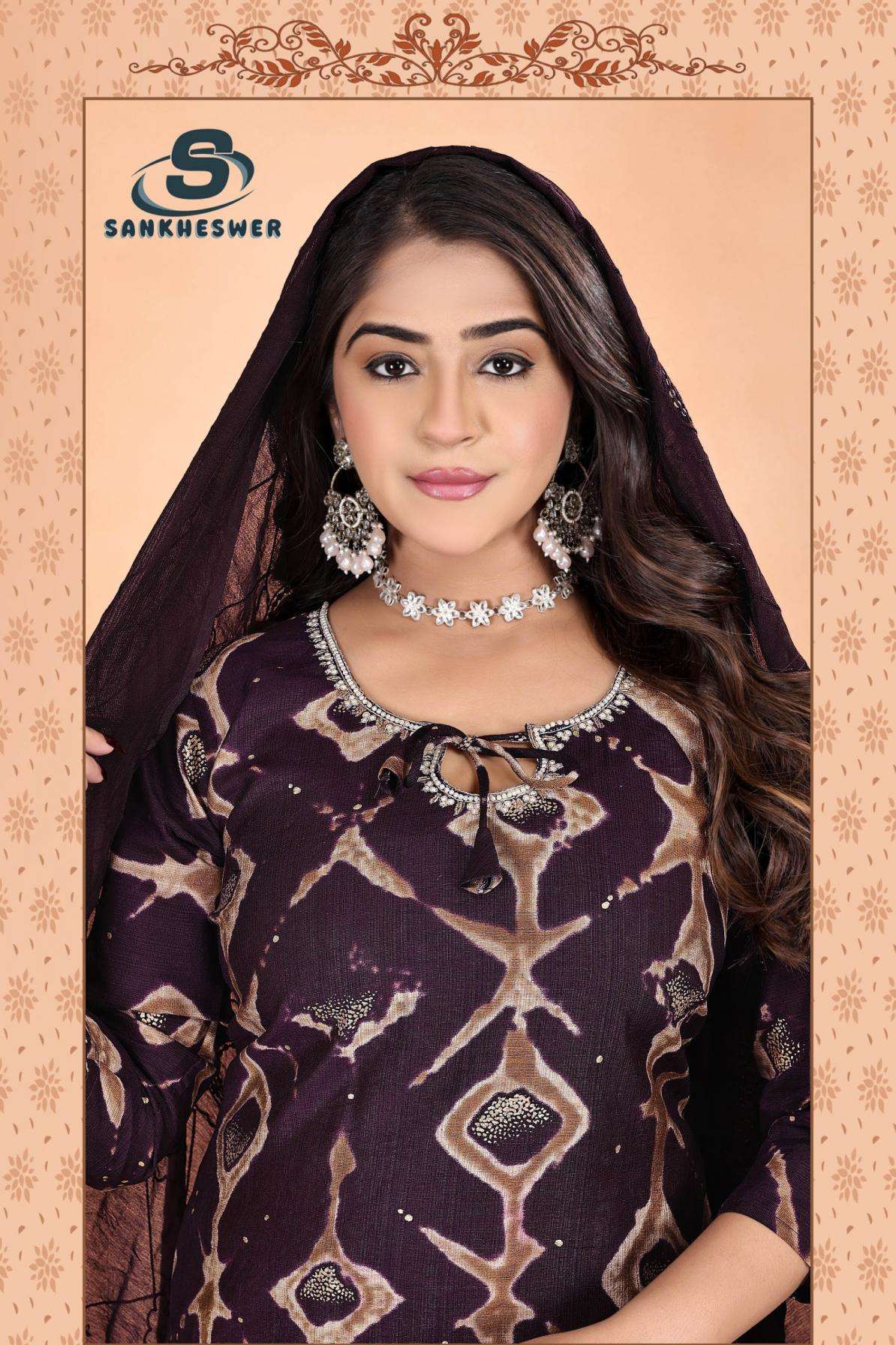sankheswer nakhrali vol 1 series 5001 to 5006 full stitch star vatican suits in wholesale surat