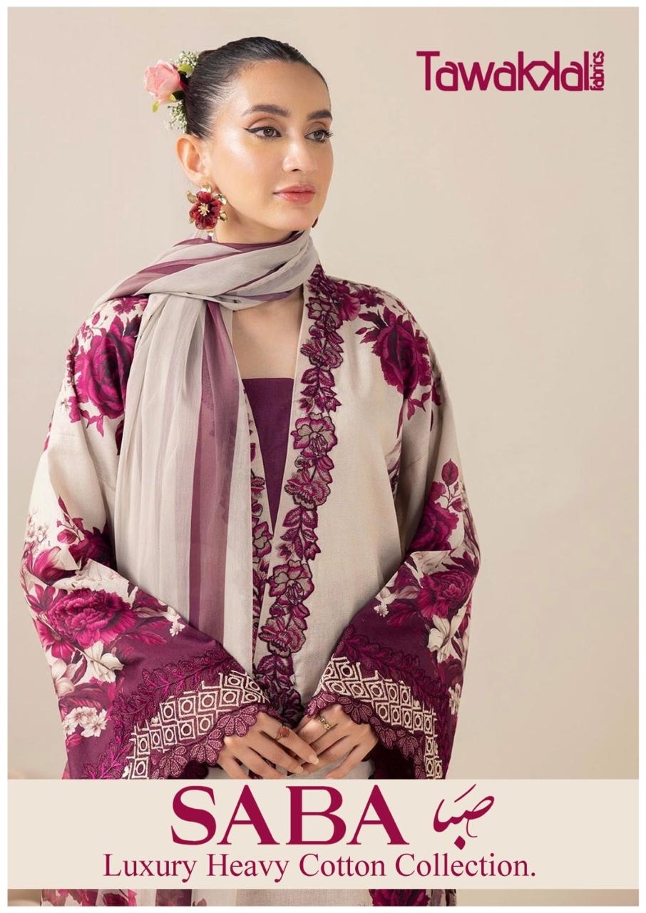 Tawakkal Saba series 101 to 110 Cotton Printed Karachi style salwar kameez in wholesale surat