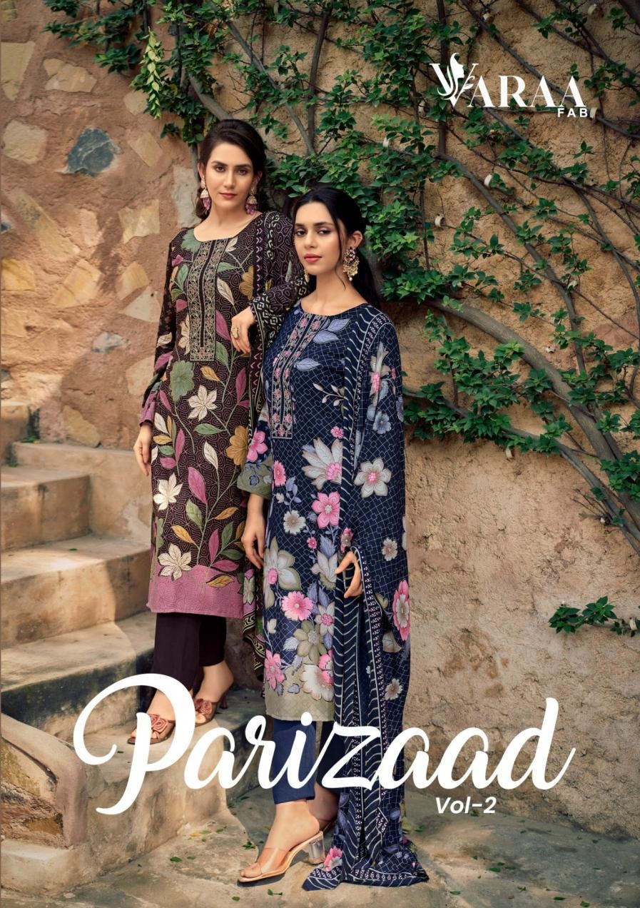 varaa fab parizaad vol 2 series 2001 to 2006 viscose pashmina stylish salwar kameez in wholesale surat