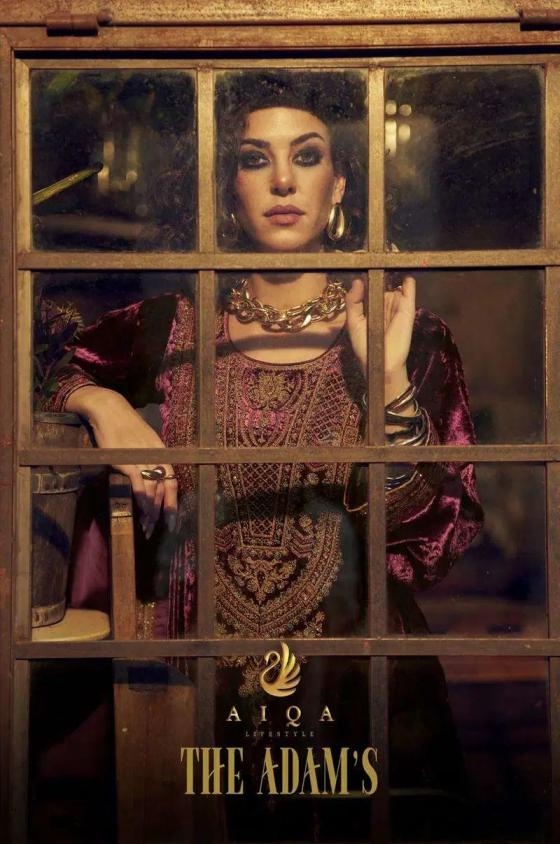 aiqa lifestyle the adams series 2101 to 2106 readymade viscose velvet stylish plus size winter suit in wholesale surat