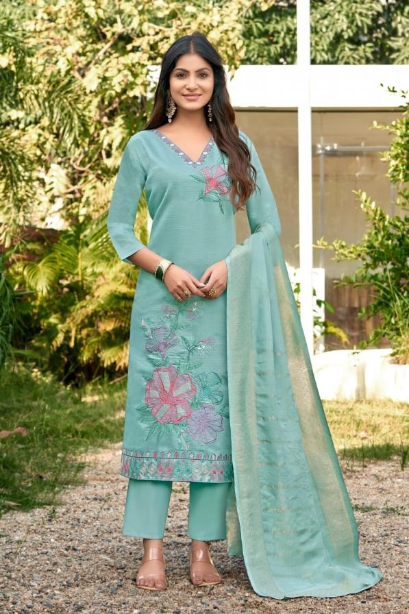 artriddhs series 1001 to 1004 heavy barlin colour addition readymade combo suits in wholesale surat