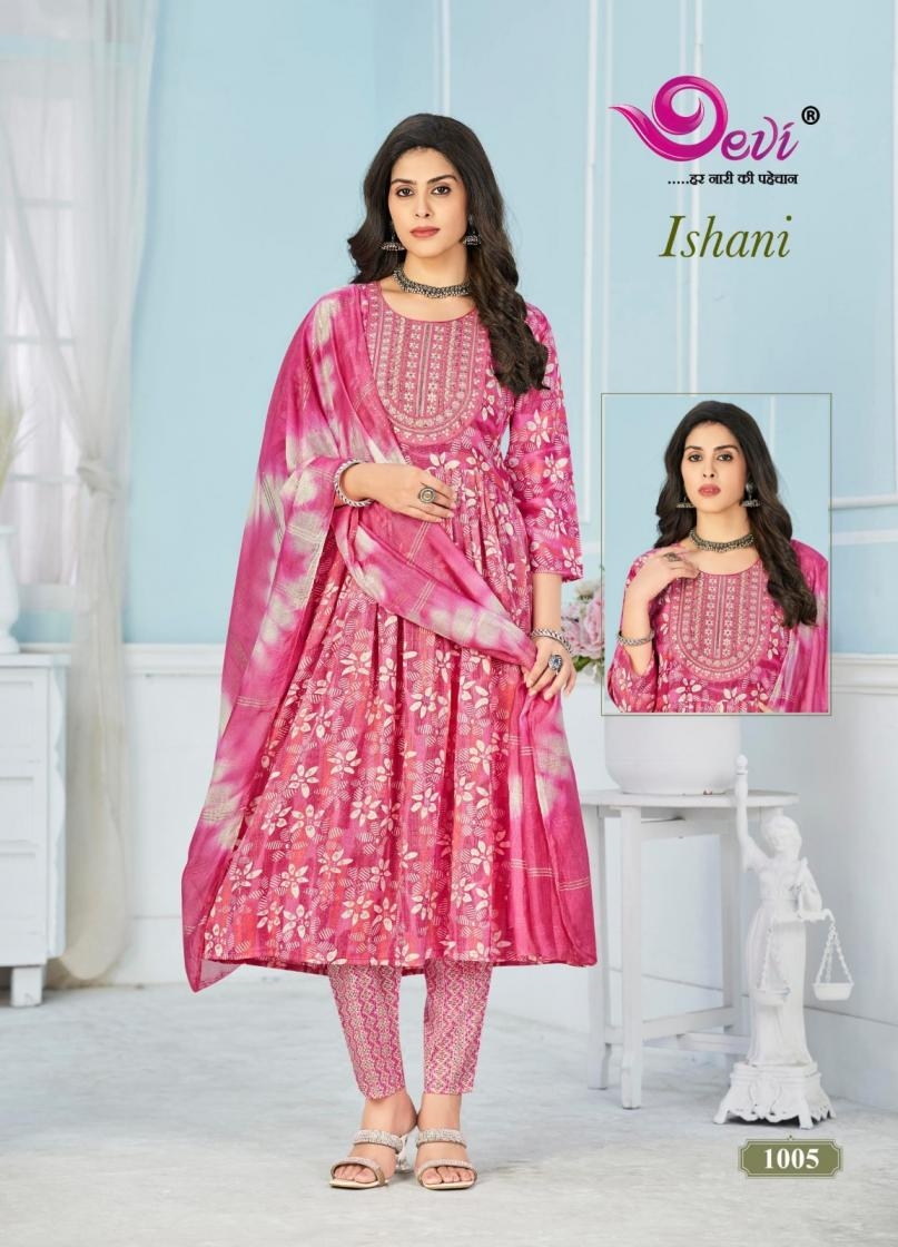 devi ishani vol 1 series 1001 to 1008 capsule full stitch womens indian salwar kameez in wholesale surat