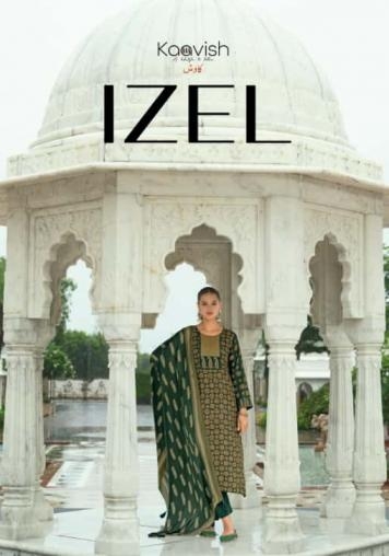 kaavish izel series 2011 to 2014 readymade viscose pashmina winter suit in wholesale surat