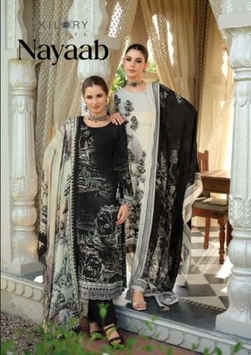 kilory trends nayaab series 2091 to 2096 readymade viscose pashmina suit in wholesale surat