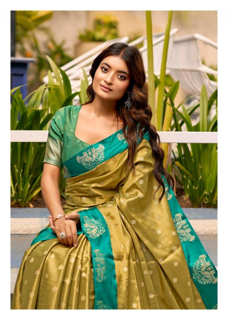 lt fashion madhavi SERIES 101 TO 104 weaving satin luxurious sarees in wholesale surat