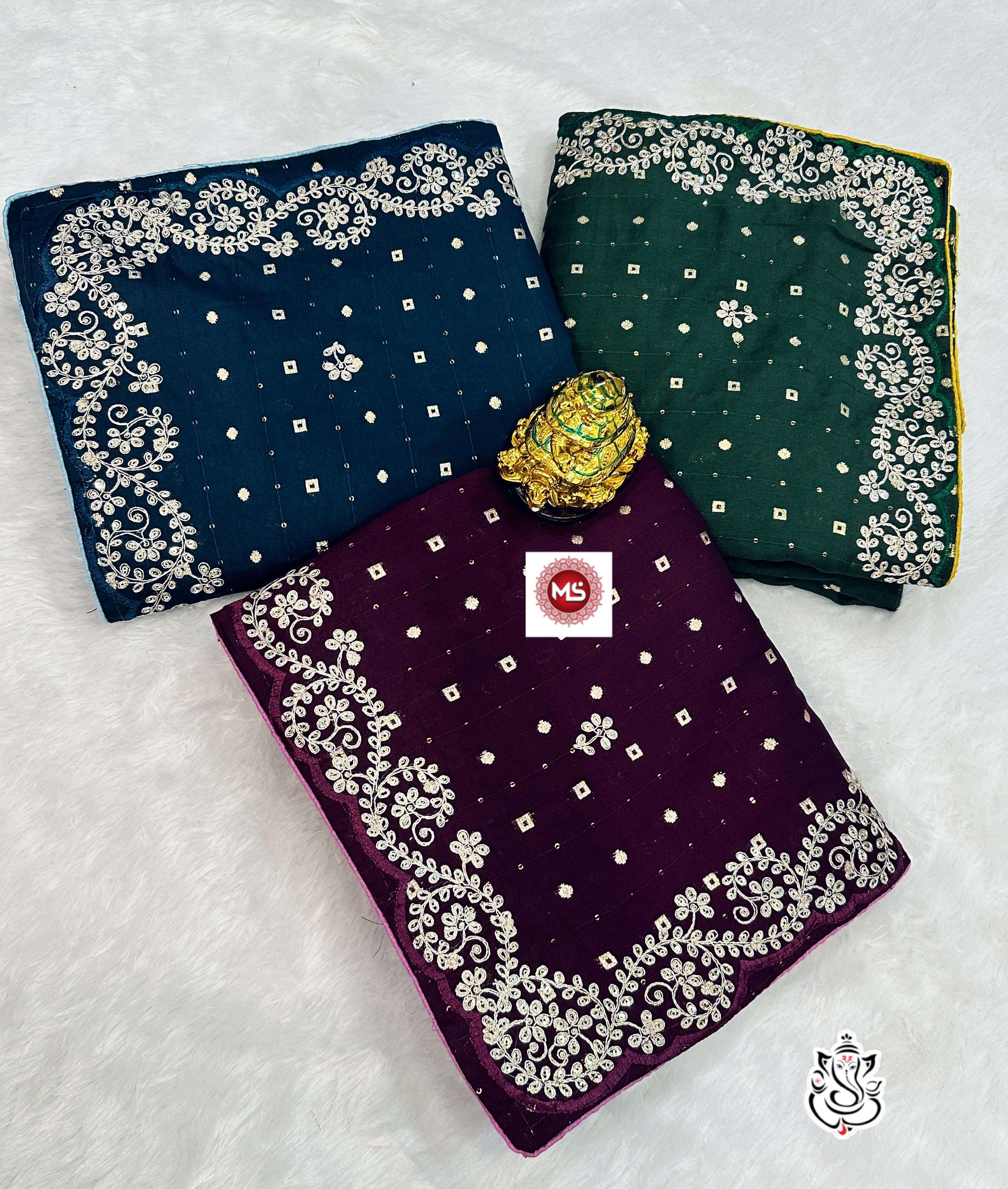 ms brand Dola viscous saree with all over jari weaving butti saree in wholesale surat