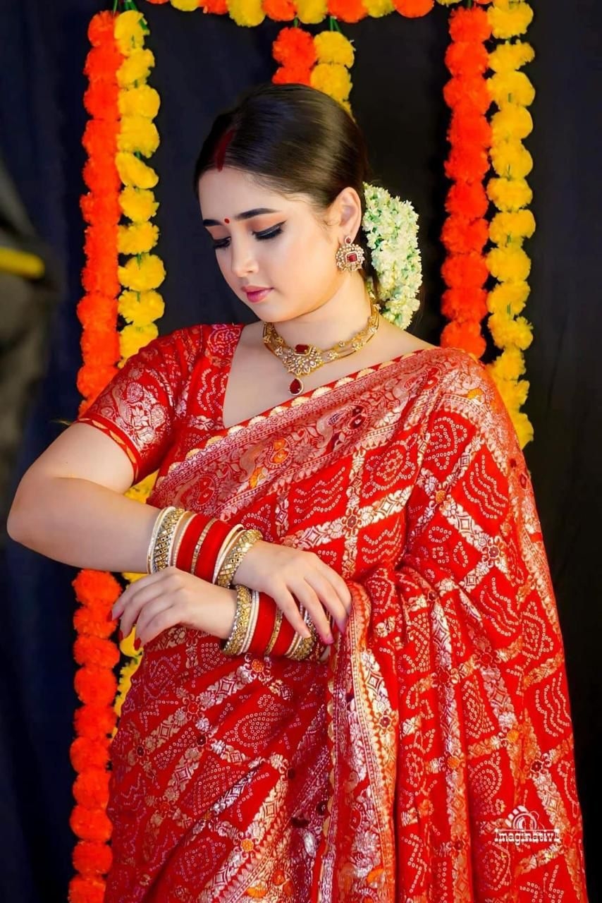 ms brand viscose meenakari bandej weaving work & heavy rich pallu saree in wholesale surat