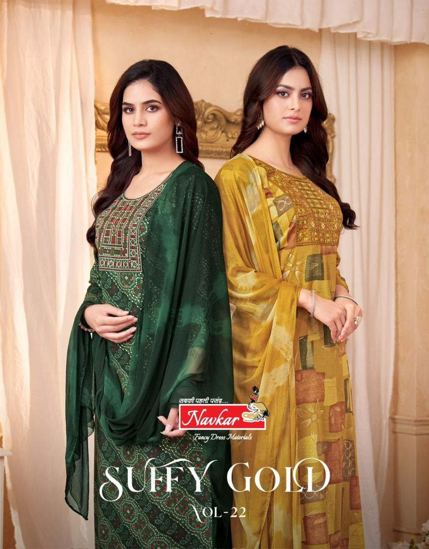 navkar suffy gold vol 22 series 2201 to 2208 capsule classic readyamde suit in wholesale surat
