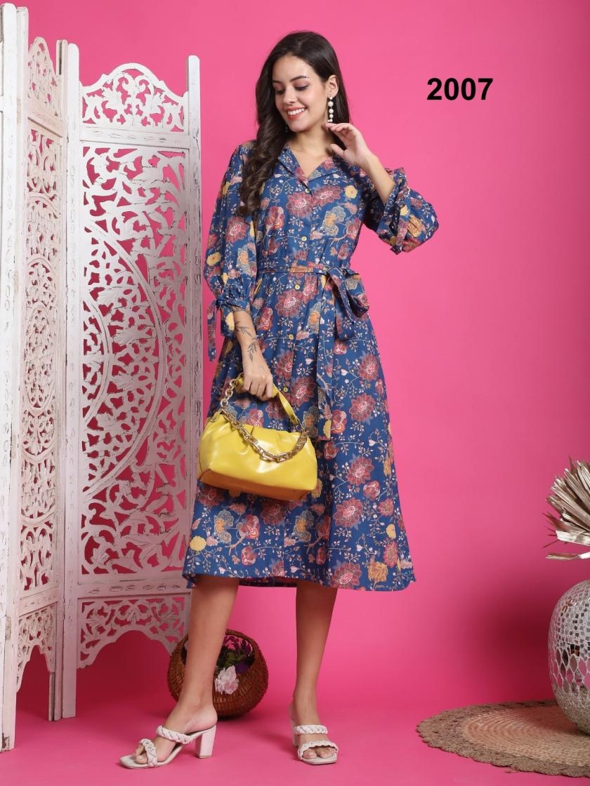 pr cotton series 2007 to 2019 fully stitch hit design long kurti in wholesale surat