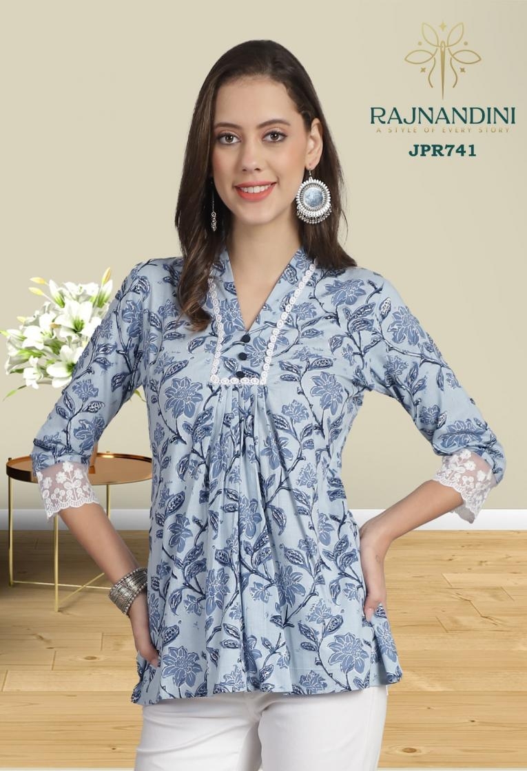 pr hirwa jpr730-jp742 cotton readymade classic tops in wholesale surat