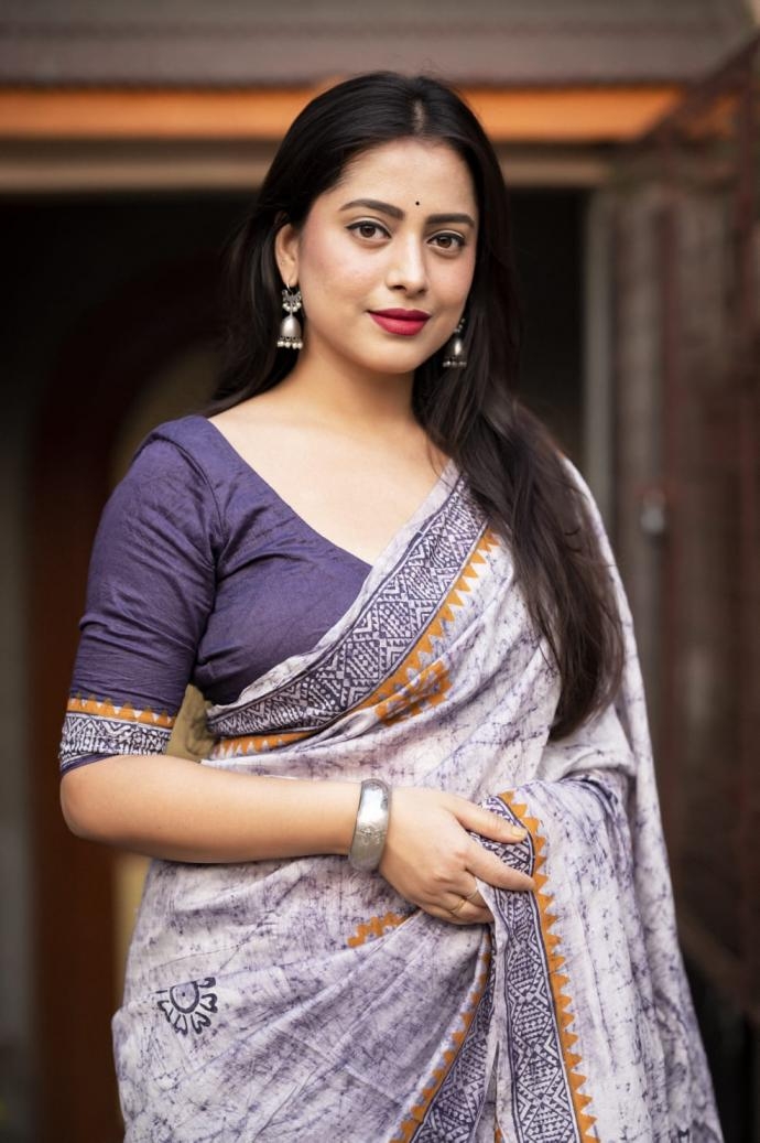 pr kc 117 chanderi cotton block printed best saree in wholesale surat