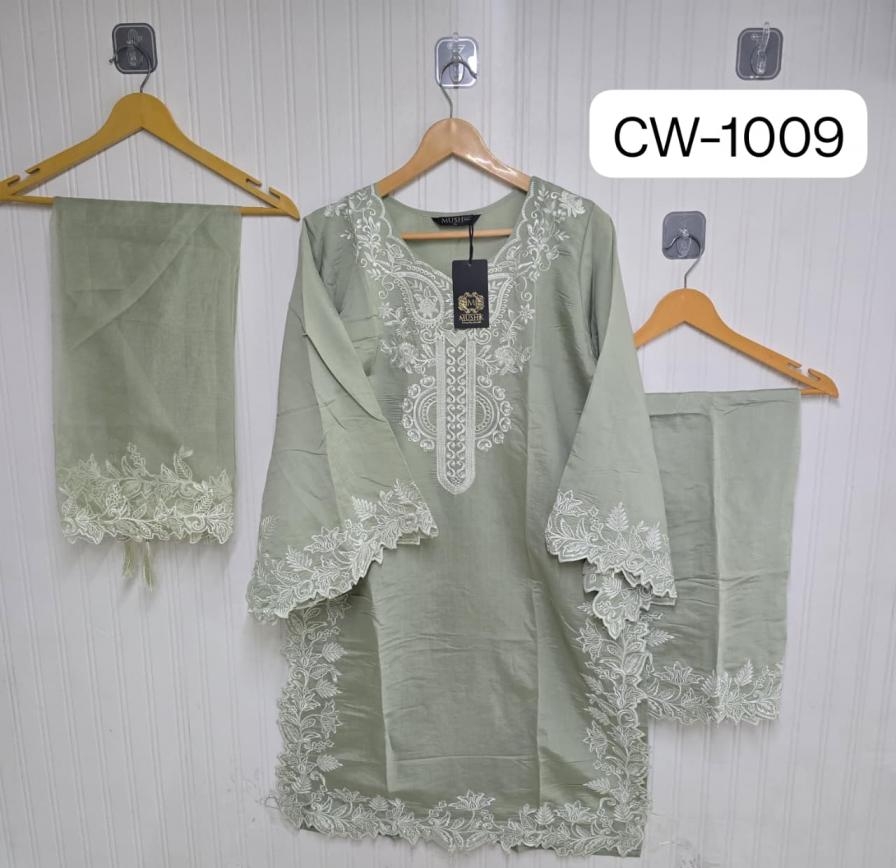 shraddha designer cw 1009 readymade modern roman silk pakistani suit in wholesale surat