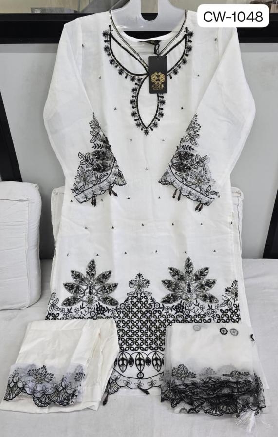 shraddha designer cw 1048 cotton fully stitch unique pakistani suit in wholesale surat