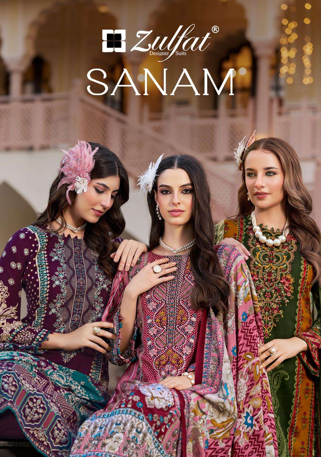 zulfat designer sanam series 696001 to 696008 fully stitch rayon plus size pakistani salwar kameez in wholesale surat