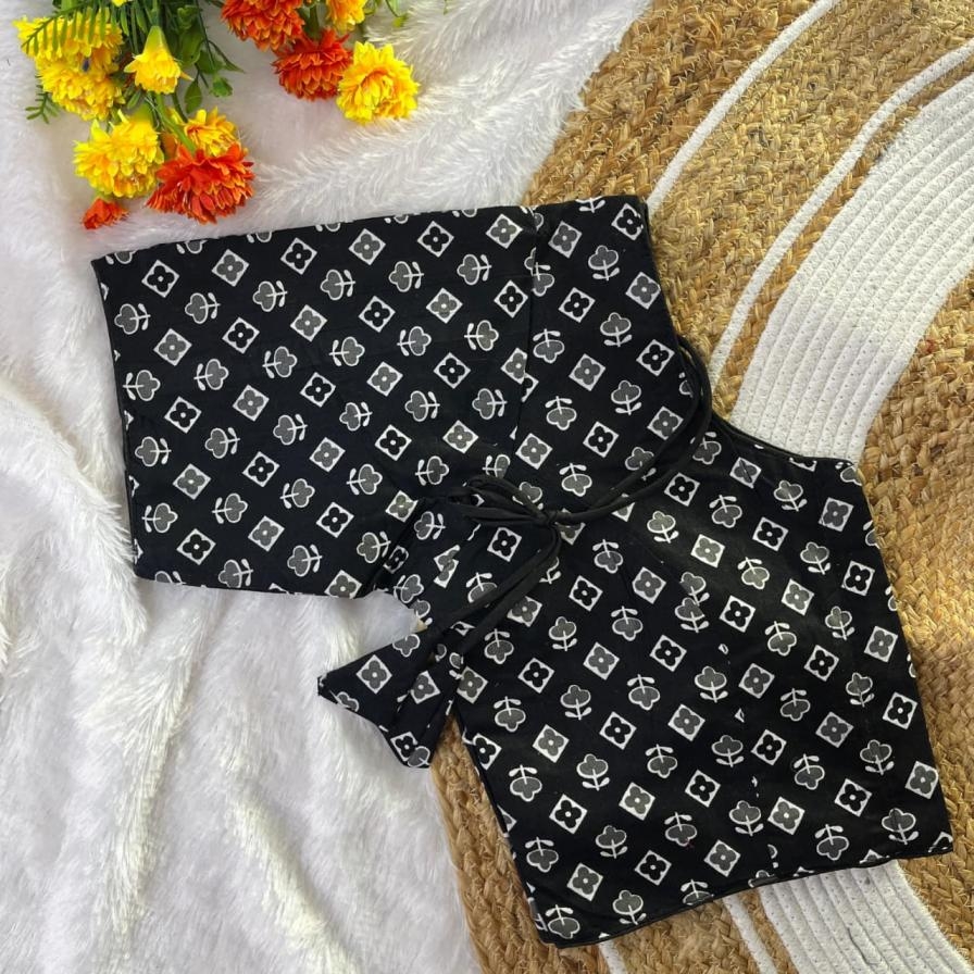 anp cotton readymade pretty look blouse in wholesale surat