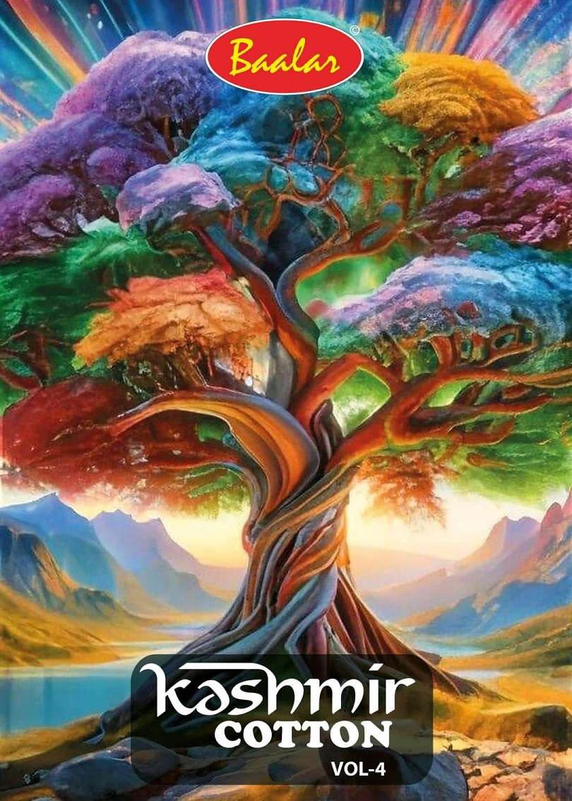 Baalar Kashmir Cotton Vol-4 series 40001 to 40016 Heavy Cotton Printed salwar kameez in wholesale surat